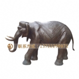 铸铜雕塑大象动物铜雕