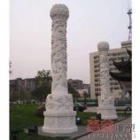 龙凤柱广场石材雕塑