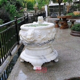 石材花盆雕塑