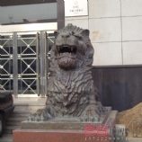 铸铜动物狮子雕塑