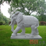 石雕动物祥兽大象